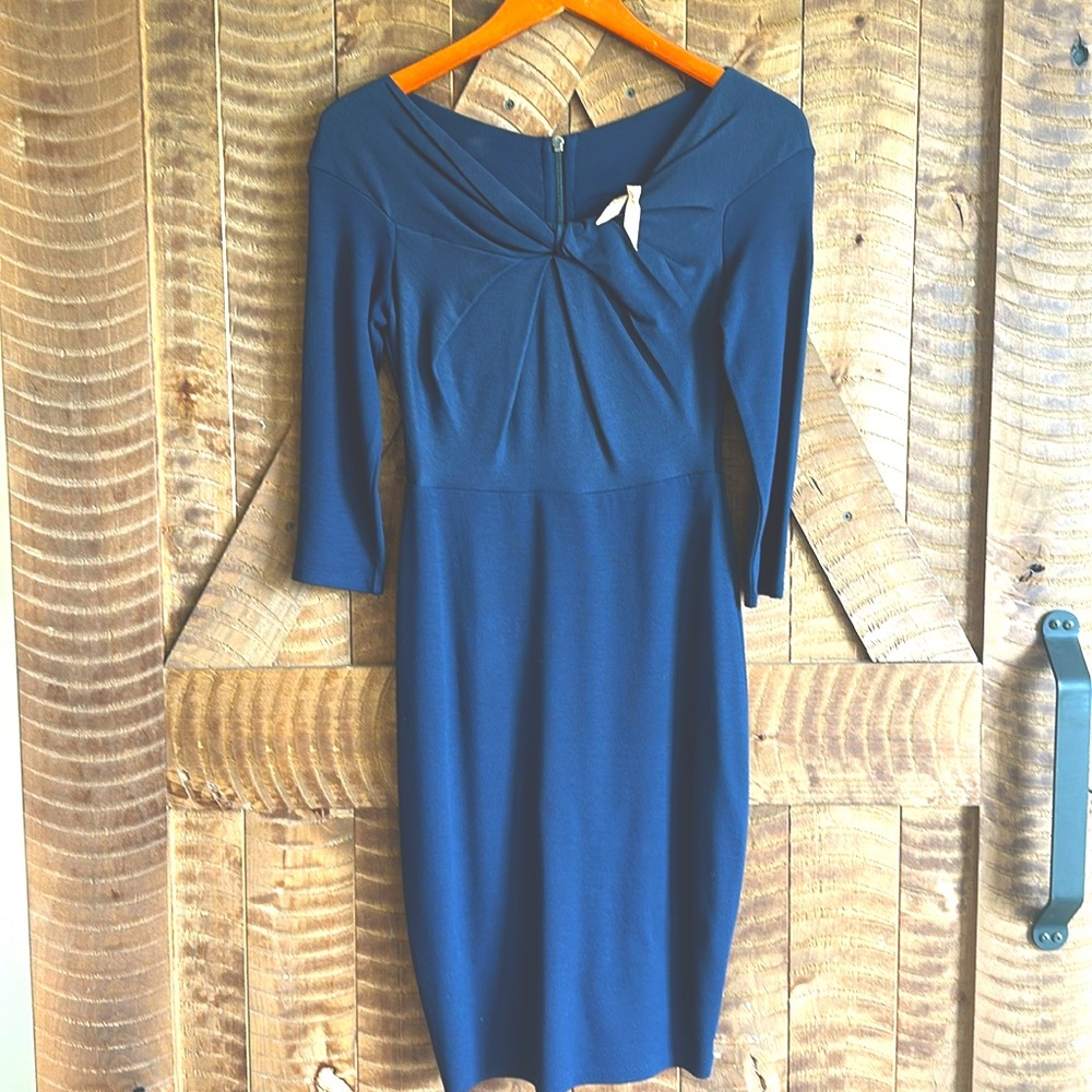 Bailey 44 Anthropologie navy dress XS
